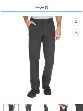 Coleman Stretch Hiking Pant in Charcoal